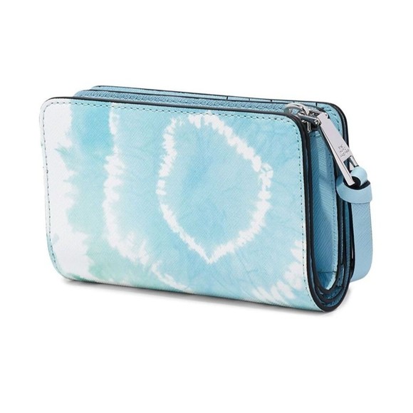 Marc Jacobs THE Snapshot Compact Wallet Blue Multi New GL02304246 - Picture 4 of 16